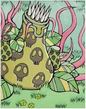 Mandragora Flower Card