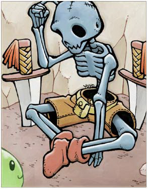 Soldier Skeleton Card