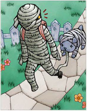 Mummy Card