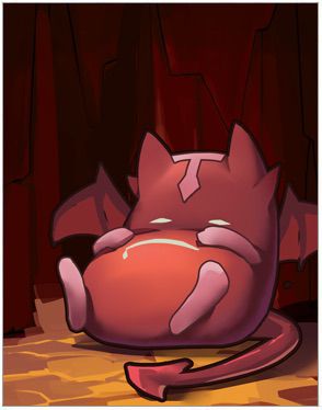 Fiery Deviruchi Card