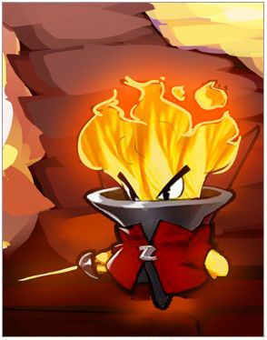 Fire Elf Card