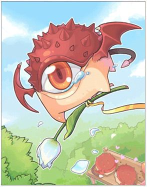 Red Devil's Eye Card