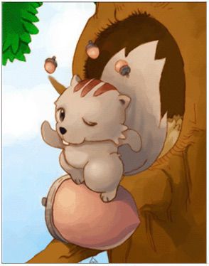 Squirrel Card