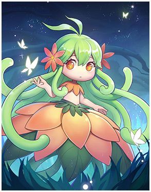 Bug Catcher Violet Card