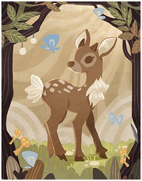 Fawn Card