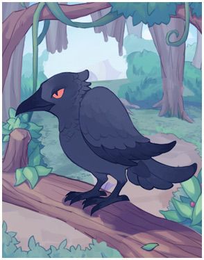 Reaping Raven Card