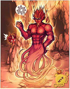 Sealed Ifrit Card