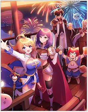 1001 Nights Commemorative Card