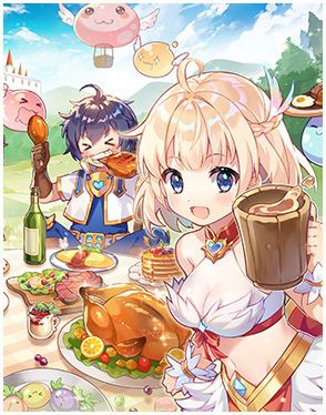 Golden Feast Festival Card