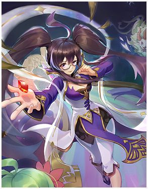 Rainbow Fall Card