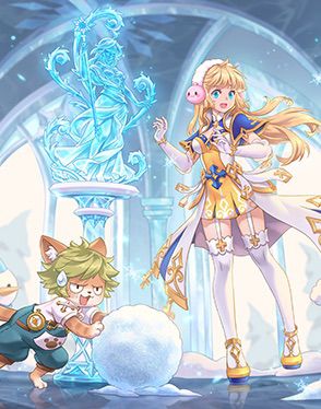 Snow Tale Card