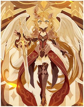 Valkyrie's Blessing Card