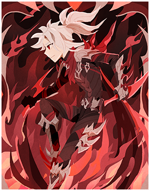 Japanese server unknown person card