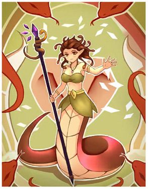Medusa's Gaze Card