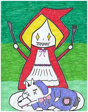 Little Red Riding Hood's Revenge Card