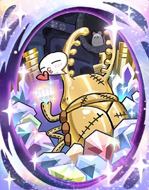 Alien Golden Thief Bug Card