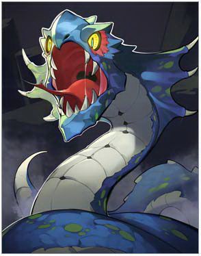 Magic Snake Card