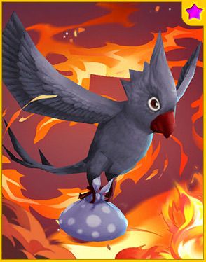 Fire Bird Chiri ★ Card