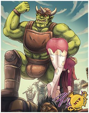 Orc Lord Card
