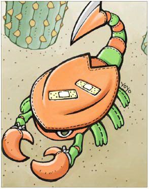 Scorpion Card