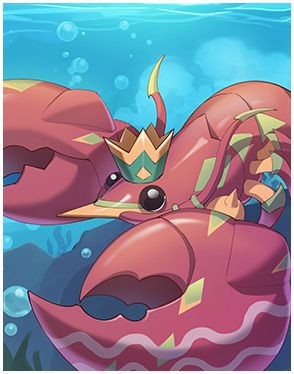 Bigfoot Lobster Card