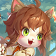 Kitty Wonderland Card