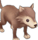 Desert Wolf Baby