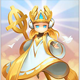 Hand of Light Card