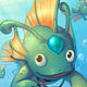 Lantern Fisherman Card