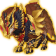 Night fire Gryphon
