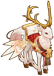 Silver-Winged Reindeer