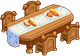 Dining Desk - Autumn Forest