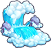 Lounge Chair - Blue Whale