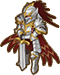 Adjudication Knight Statue