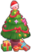 Neon Christmas tree