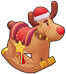 Reindeer shaking music
