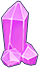 Bright Crystal Rock