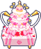 Poring Layer Cake