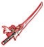 Red Fish Flower Bell·Long Sword