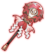 Red Fish Flower Bell·Stand