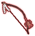 Red Fish Flower Bell·Bow