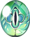 Four-leaf Star - Green
