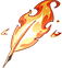 Flame Light Feather