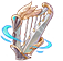 Gold-Inlaid Harp[1]