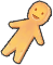 Gingerbread Man clip Blueprint