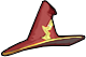 Scarlet Wizard Hat