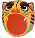 Tiger head hat