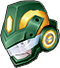 Mecha helm·Poison