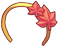 Maple Headband - Red