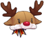 Cute Reindeer Horn
